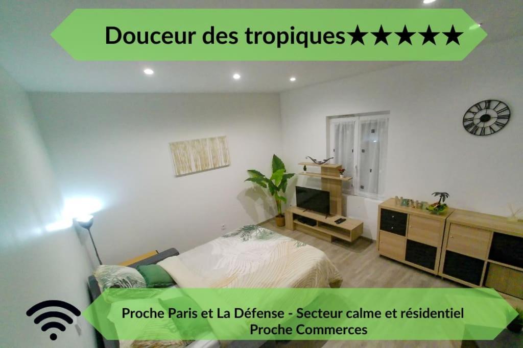 Апартаменты *Douceur Des Tropiques*Parisis Аржантей Экстерьер фото